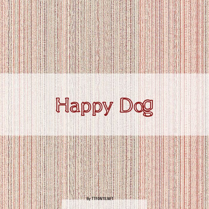 Happy Dog example